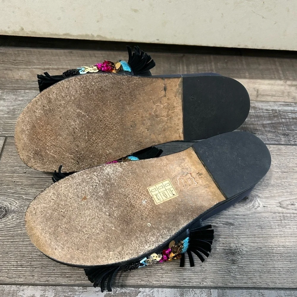 Tory Burch Isle Slide Embellished Slip-on Sandals slides